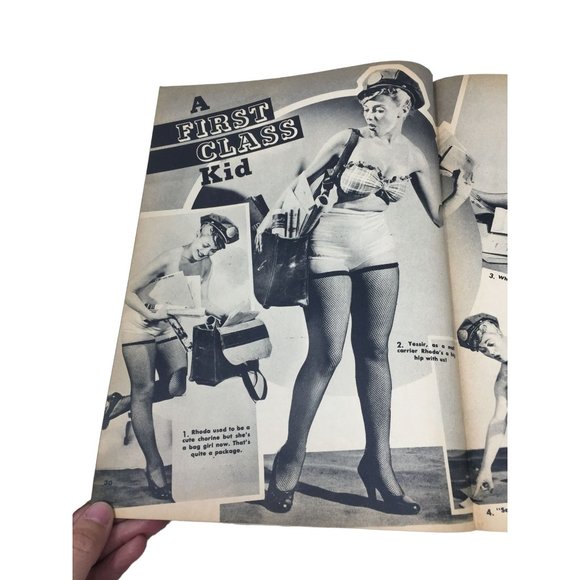 Vintage Beauty Parade The World's Loveliest Girl Showgirls Models Pin-Ups Magazi - Picture 14 of 16